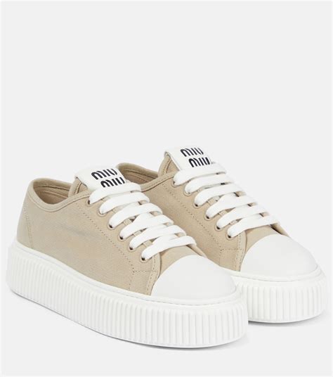 miu miu low top sneakers|miu mi u sneakers.